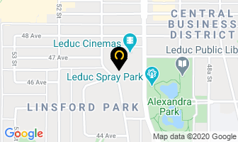 Seventh Day Adventist Church in Leduc map