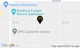 Seventy-Seven Signs Ltd in Saskatoon map