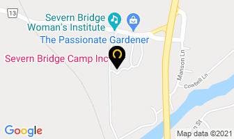Severn Bridge Camp in Severn Bridge map