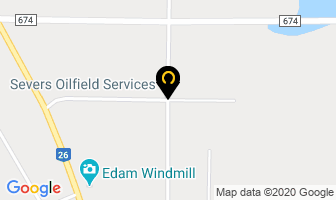 Severs Oilfield Services Inc in Edam map