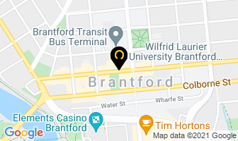Sew Fashionable in Brantford map