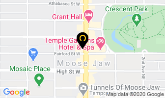Sewing Machine Services Moose Jaw in Moose Jaw map
