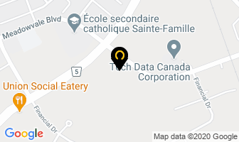 Sexauer Ltd in Mississauga map