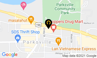 Sexessories in Parksville map