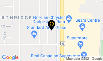 Shade All Inc in Grande Prairie map