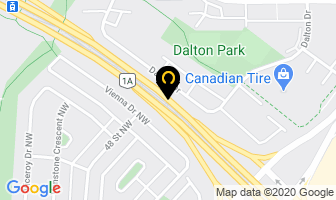 Shaganappi Gm Service in Calgary map