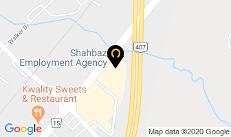 Shahbaz Employment Agency in Brampton map