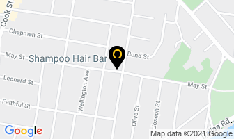 Shampoo Hair Bar in Victoria map
