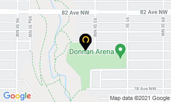 Shamrock Curling Club in Edmonton map