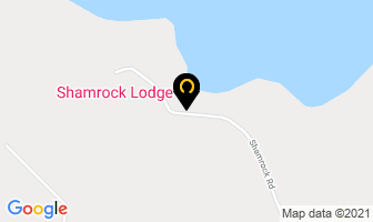 Shamrock Lodge in Port Carling map