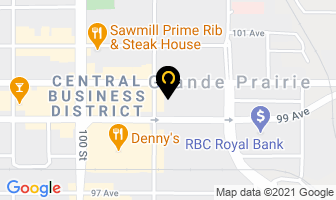 Shamrock Pharmacy in Grande Prairie map