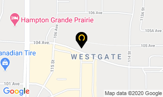 Shamrock Pharmacy West in Grande Prairie map