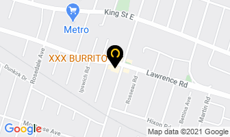 Shanghai Chinese Food in Hamilton map