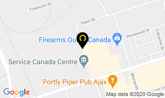 Shanks Autobody Repair in Ajax map