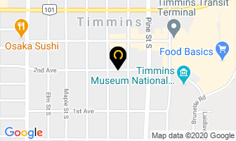 Shannanigan's Bar And Billards in Timmins map