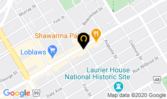 Shannel Hair Design in Guelph map