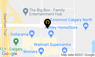 Shape Property Management Deerfoot Mall Administration in Calgary map