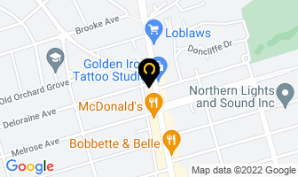 Share Lawyers in Toronto map