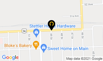 Sharebear Playschool Society in Stettler map