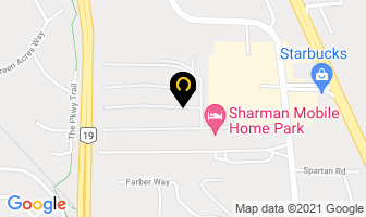 Sharman Mobile Home Park in Nanaimo map