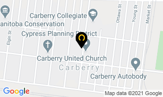 Sharon Biehn Cga in Carberry map