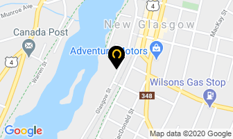 Sharpe D W in New Glasgow map
