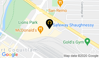 Shaughnessy Reflexology in Port Coquitlam map