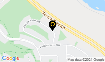 Shaw Carole A in Calgary map