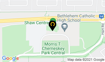 Shaw Centre in Saskatoon map