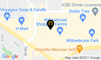 Shaw Communications in Langley map