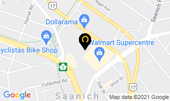 Shaw Communications in Victoria map