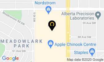 Shaw Communications in Calgary map