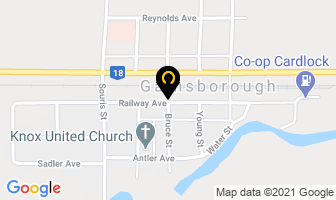 Shaw Earth Moving Inc in Division No. 14 map