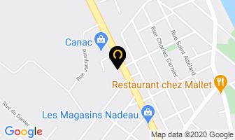 Shawarma Express in Drummondville map