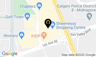 Shawnessy Medical Clinic in Calgary map