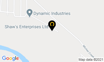 Shaw's Enterprises Ltd in Sussex map