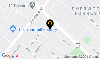 Shayne Tracy Dr in Mississauga map