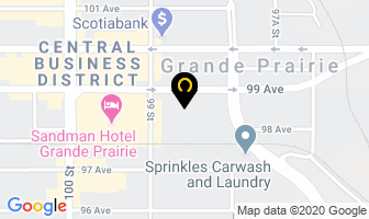 She Mann's Styling in Grande Prairie map