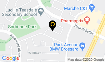 Shea Marc R in Brossard map