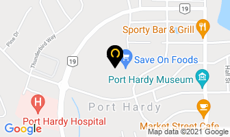 Shea Marko Enterprises Ltd in Port Hardy map