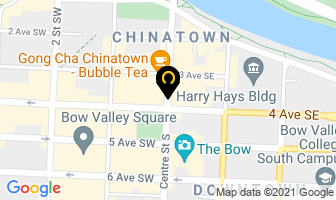Shear Synergy Salon in Calgary map