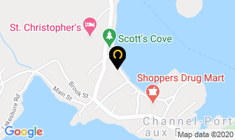 Sheaves Greg Construction Ltd in Channel-port Aux Basques map