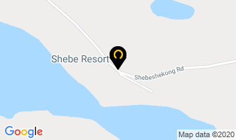 Shebe Resort in Port Carling map