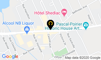 Shediac Vacuum Center in Shediac map