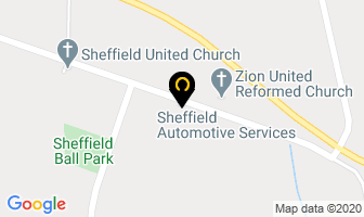 Sheffield Automotive Services in Hamilton map