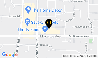 Shelbourne Pet Clinic in Victoria map