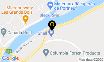 Shell in Portneuf map