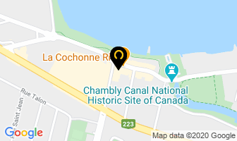 Shell in Chambly map