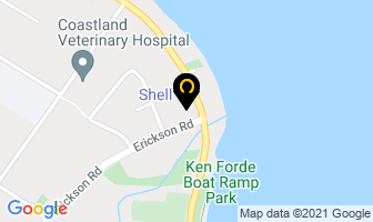 Shell in Gracefield map