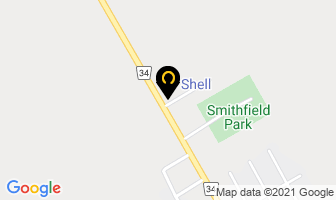 Shell in Lancaster map